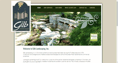 Desktop Screenshot of gilblandscaping.com